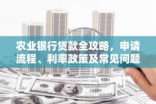 牧野农业银行贷款全攻略，申请流程、利率政策及常见问题解析