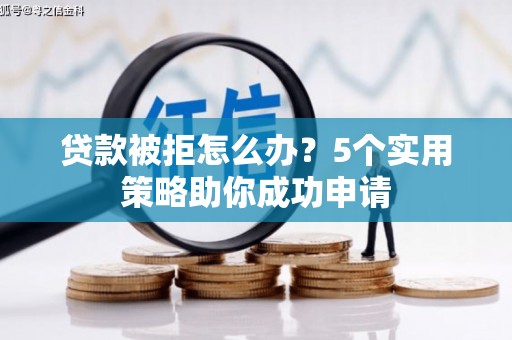 牧野贷款被拒怎么办？5个实用策略助你成功申请