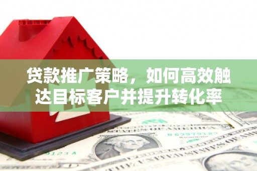 牧野贷款推广策略，如何高效触达目标客户并提升转化率