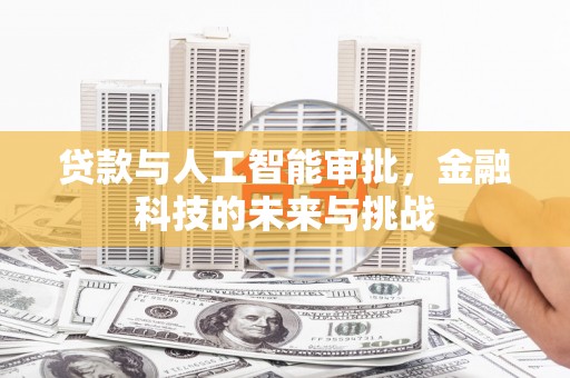 牧野贷款与人工智能审批，金融科技的未来与挑战