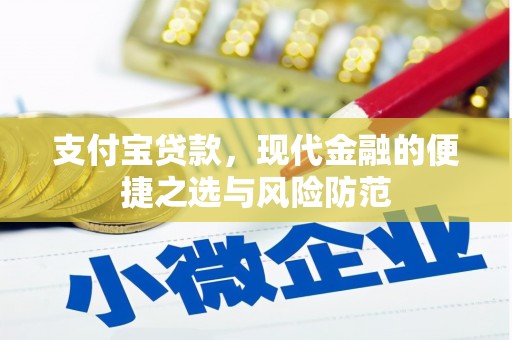 牧野支付宝贷款，现代金融的便捷之选与风险防范