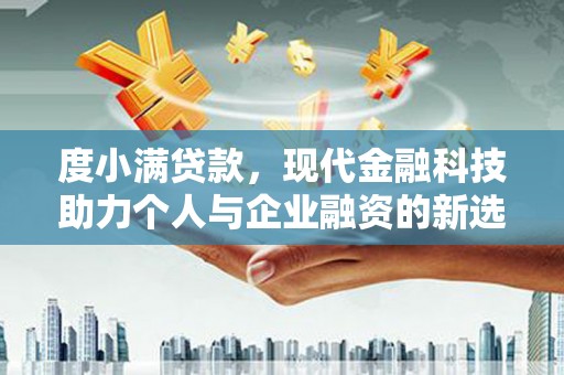 牧野度小满贷款，现代金融科技助力个人与企业融资的新选择