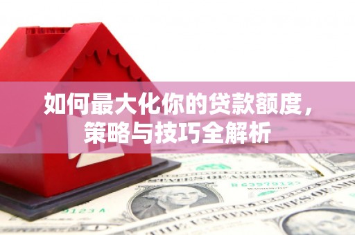 牧野如何最大化你的贷款额度，策略与技巧全解析