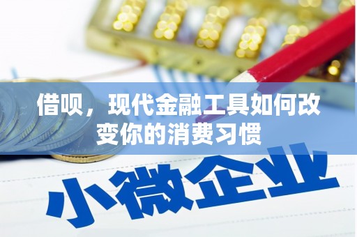 牧野借呗，现代金融工具如何改变你的消费习惯