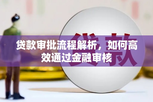 牧野贷款审批流程解析，如何高效通过金融审核