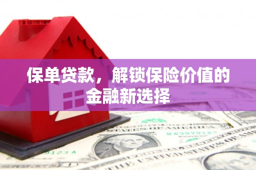 牧野保单贷款，解锁保险价值的金融新选择