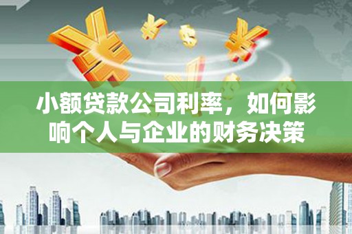 牧野小额贷款公司利率，如何影响个人与企业的财务决策