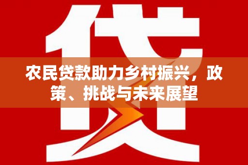 牧野农民贷款助力乡村振兴，政策、挑战与未来展望