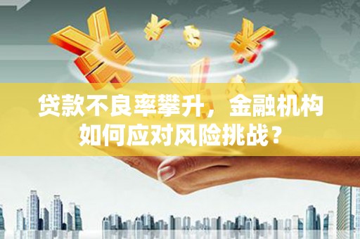 牧野贷款不良率攀升，金融机构如何应对风险挑战？