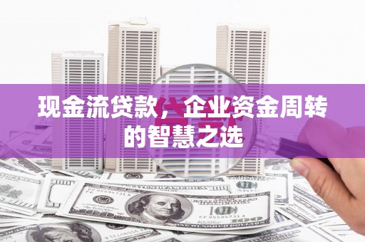 牧野现金流贷款，企业资金周转的智慧之选