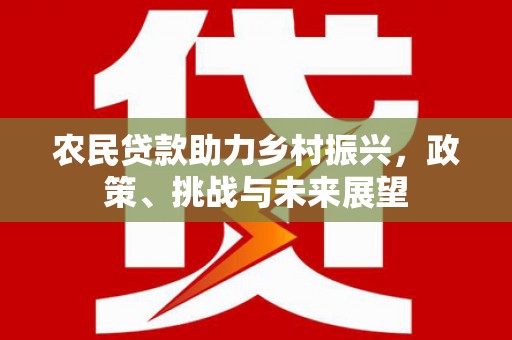 牧野农民贷款助力乡村振兴，政策、挑战与未来展望