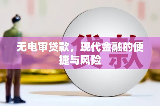 牧野无电审贷款，现代金融的便捷与风险