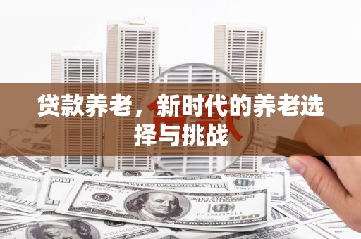 牧野贷款养老，新时代的养老选择与挑战