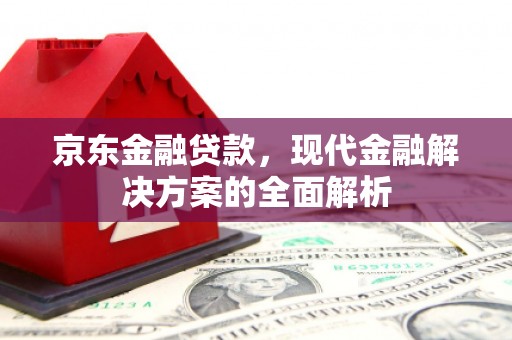 牧野京东金融贷款，现代金融解决方案的全面解析