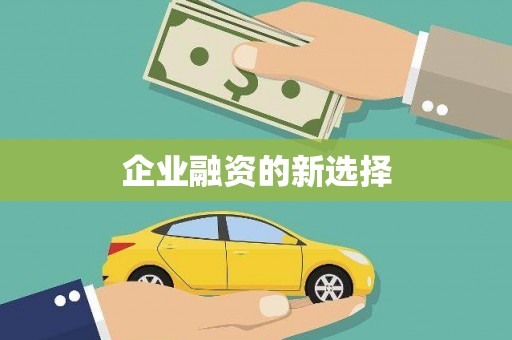 牧野企业融资的新选择