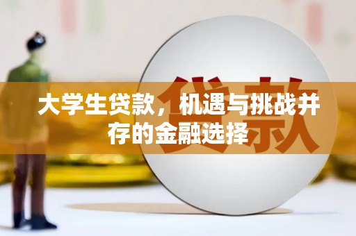 牧野大学生贷款，机遇与挑战并存的金融选择