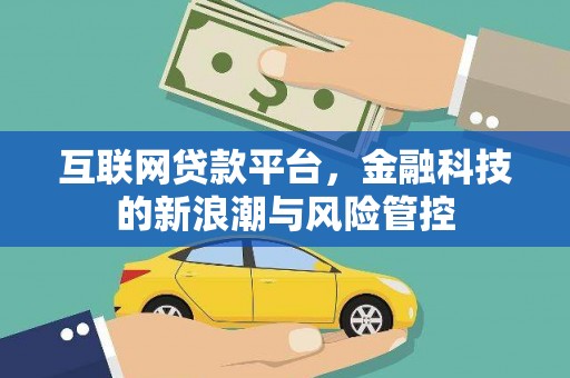 牧野互联网贷款平台，金融科技的新浪潮与风险管控