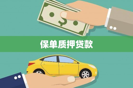 牧野保单质押贷款
