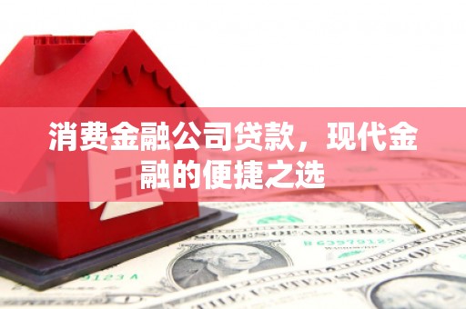 牧野消费金融公司贷款，现代金融的便捷之选