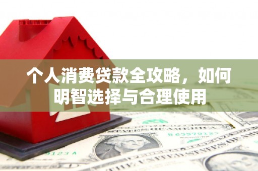 牧野个人消费贷款全攻略，如何明智选择与合理使用